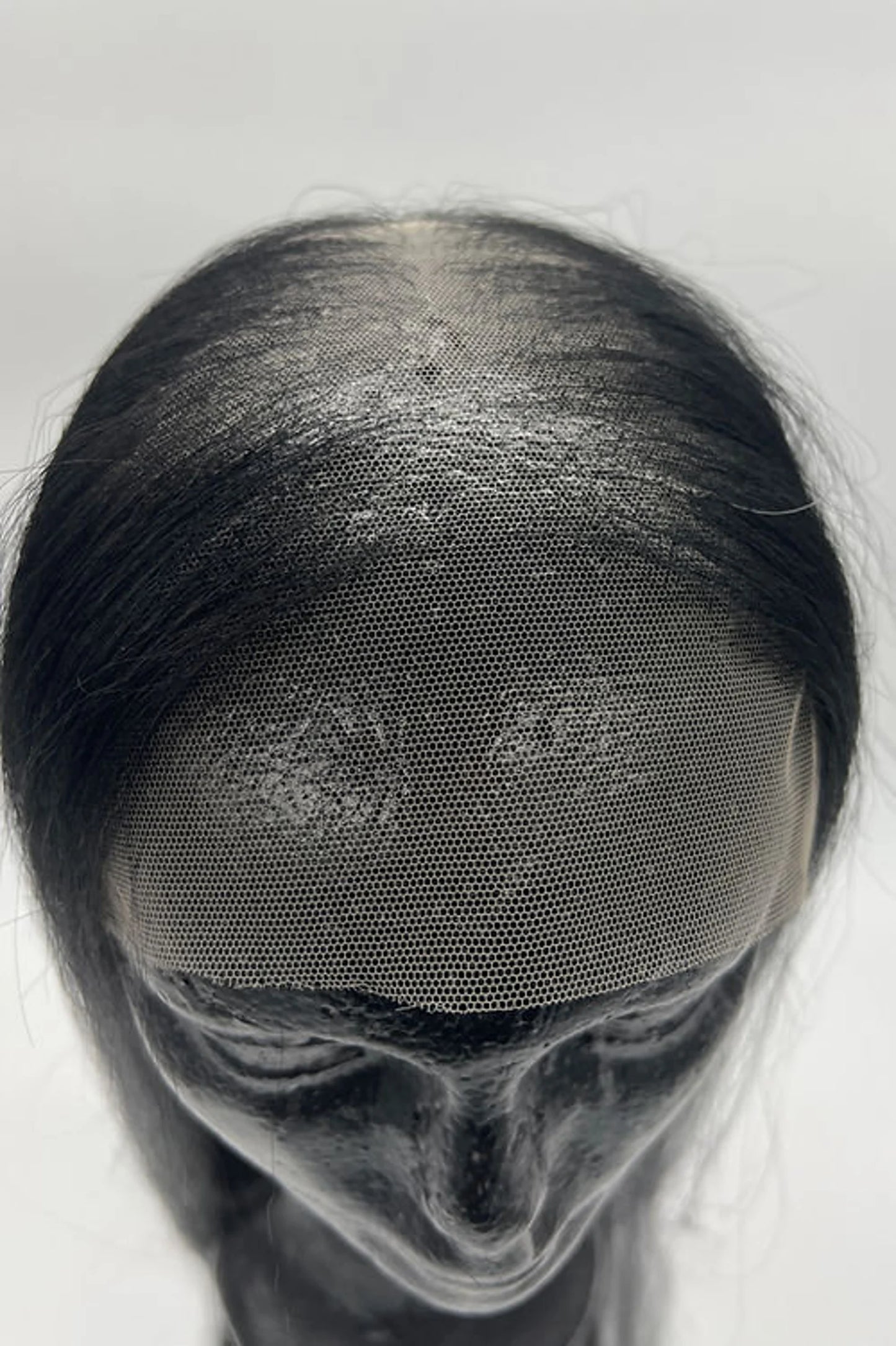 Extra long (26”) balding witch topper Human Hair