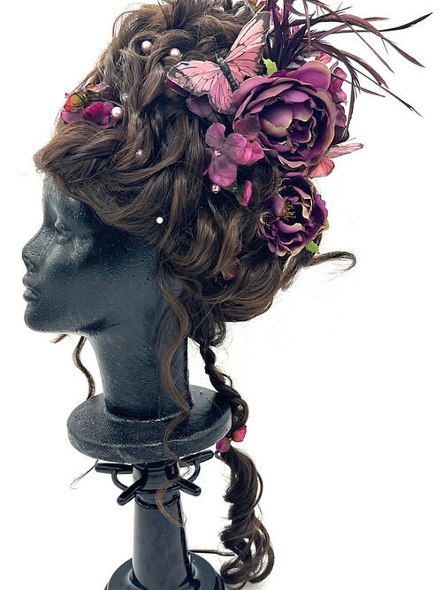 Purple spring updo Human Hair (Bridgeton)