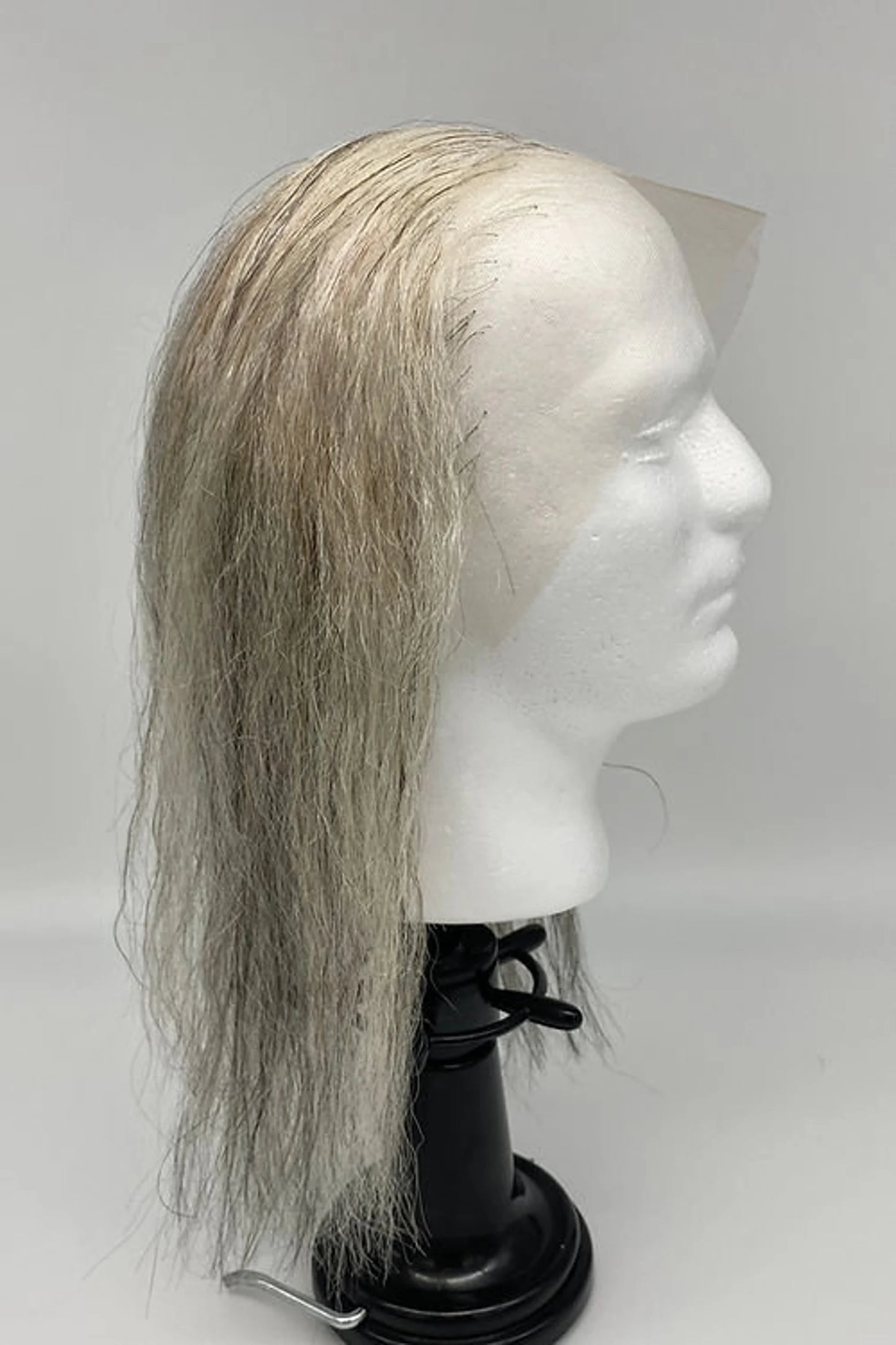 Balding grey Human Hair