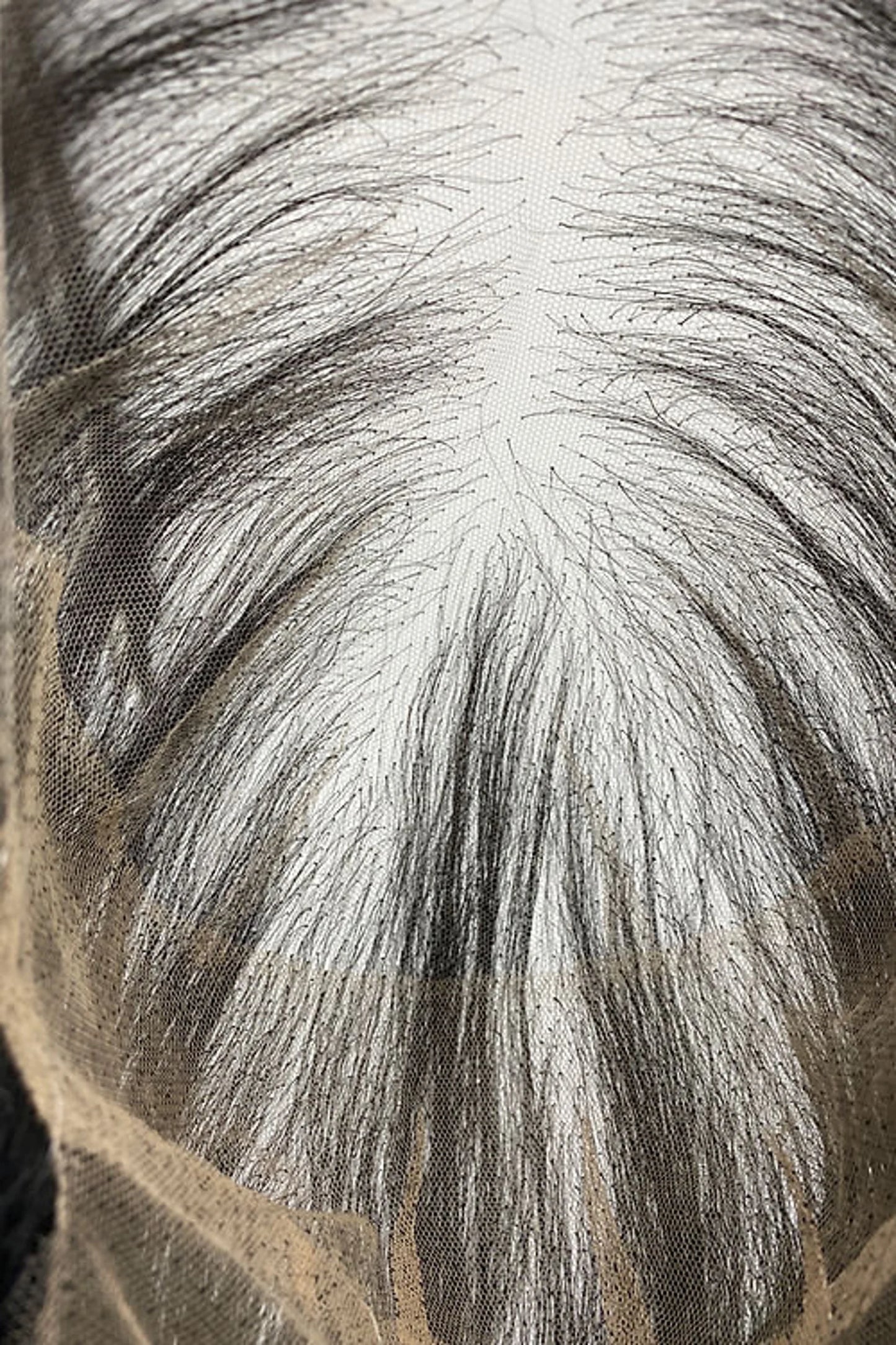 Balding witch (20") Human Hair