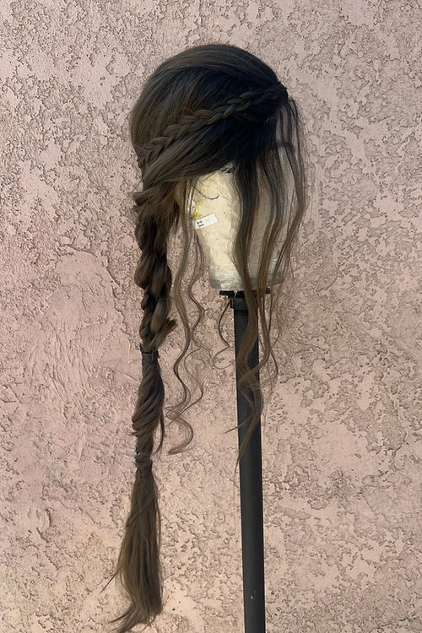 Halo - headband braided wig Human Hair