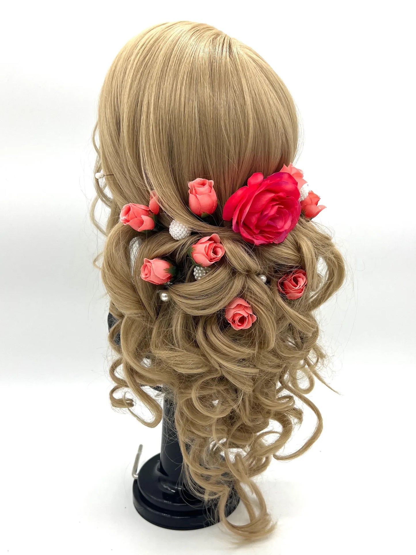 Blonde spring updo 18th century