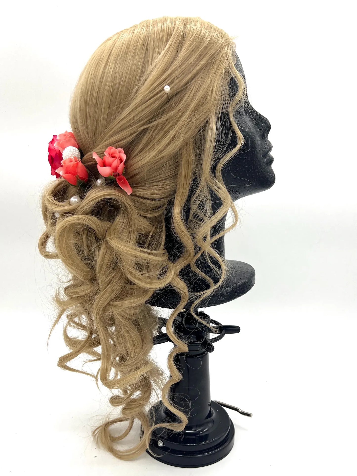Blonde spring updo 18th century