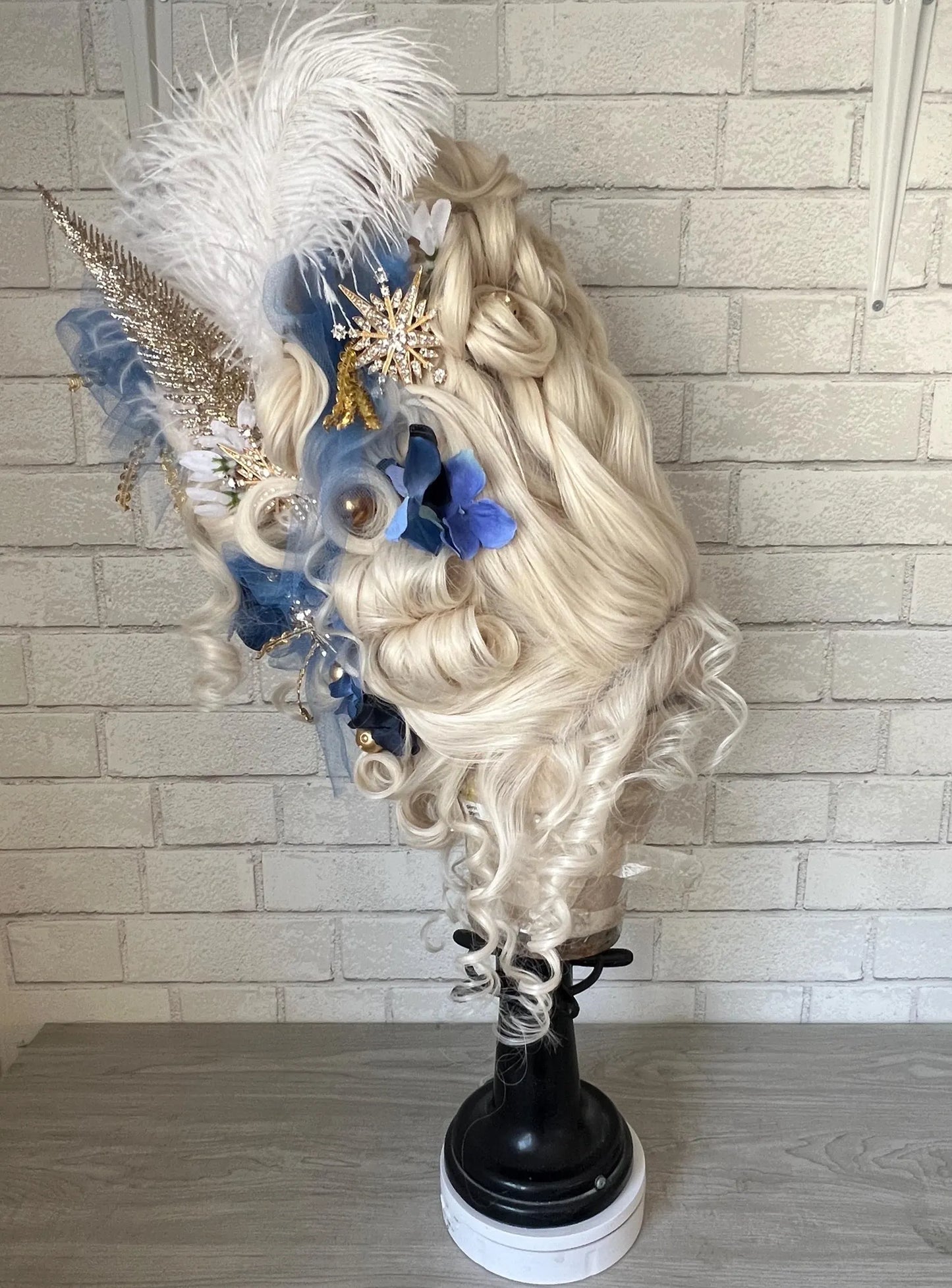 Sky high Queen Elizabeth 18th century Human Hair (Bridgeton) with free customization 2