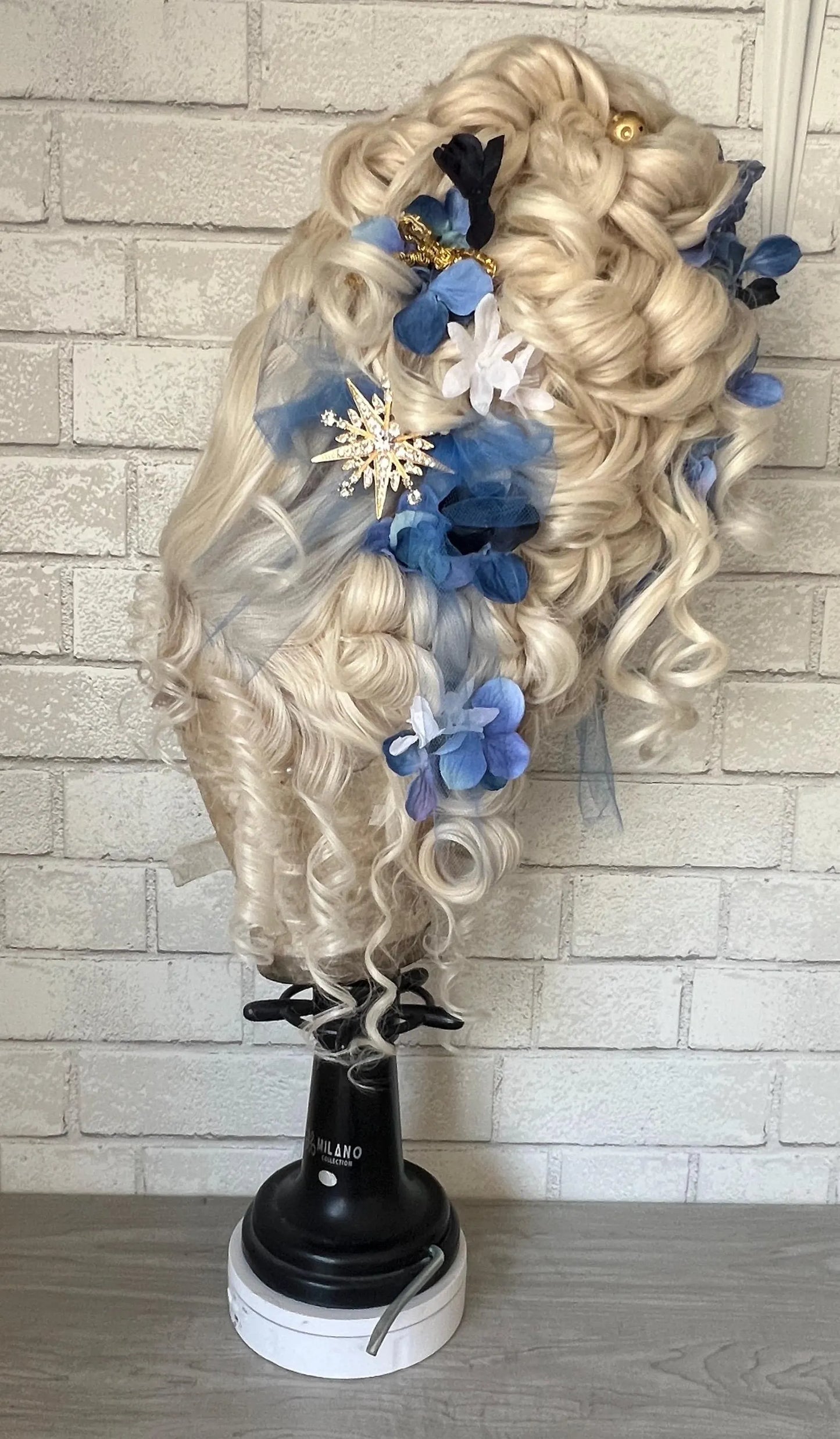 Sky high Queen Elizabeth 18th century Human Hair (Bridgeton) with free customization 2