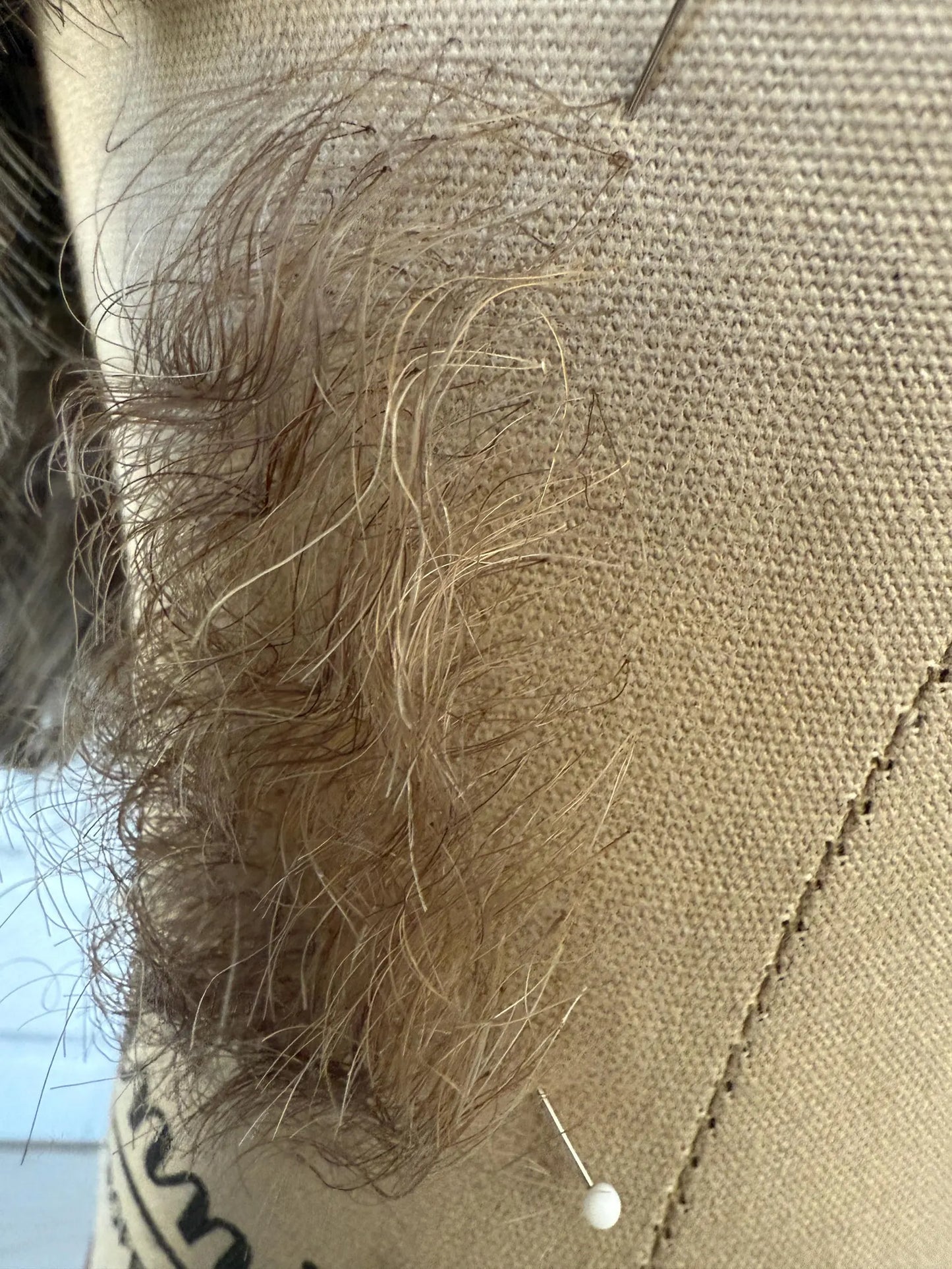 1970s Wig and Side burns set