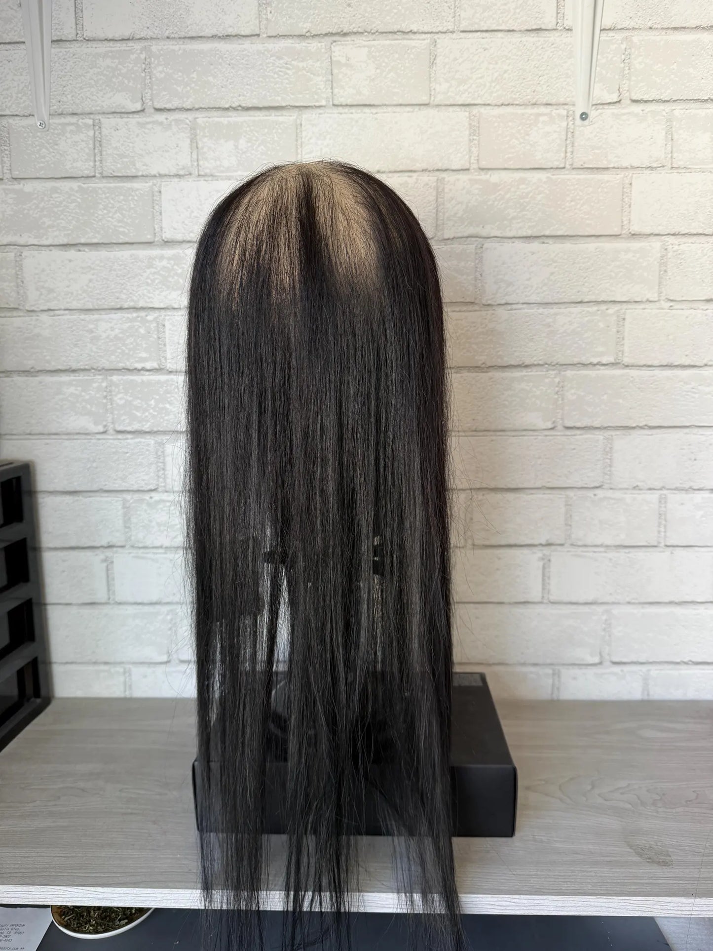 Balding witch (20") Human Hair