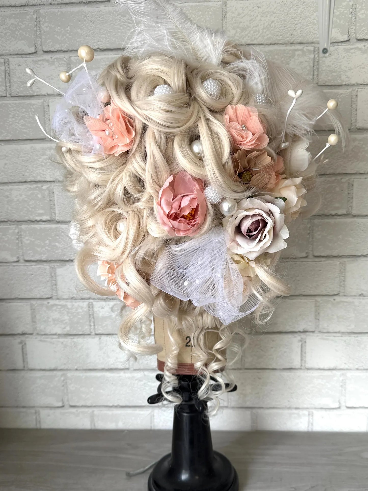 Sky high Queen Elizabeth 18th century Human Hair (Bridgeton) with free customization