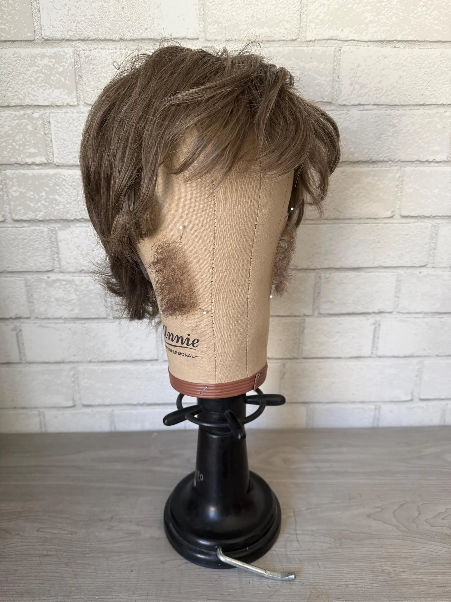 1970s Wig and Side burns set