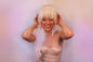 Feather wig Human Hair