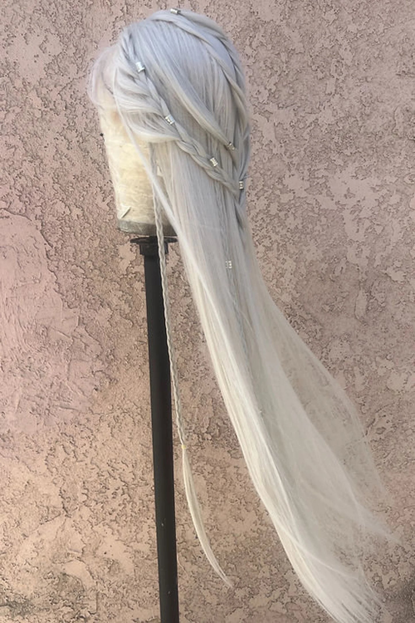 Khaleesi wig Human/synthetic hair blend