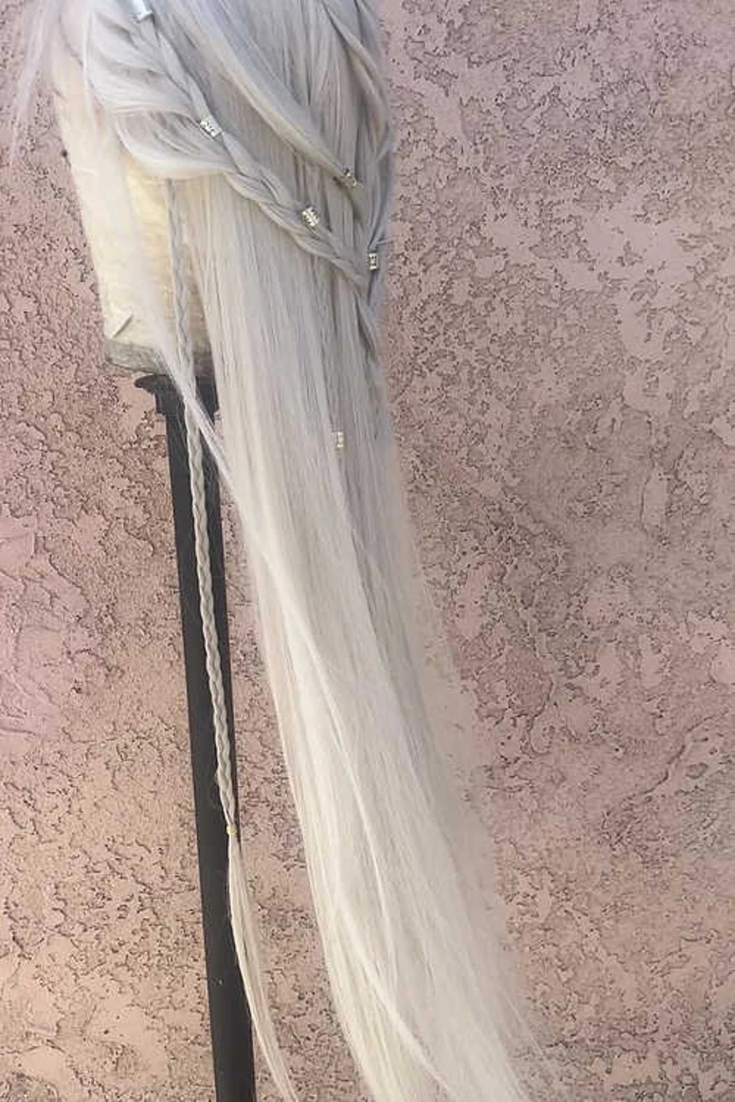 Khaleesi wig Human/synthetic hair blend