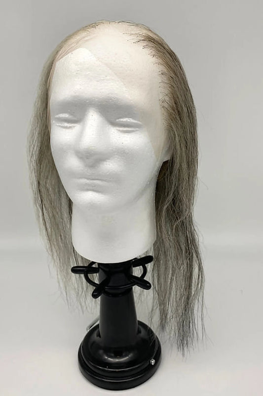 Balding grey Human Hair