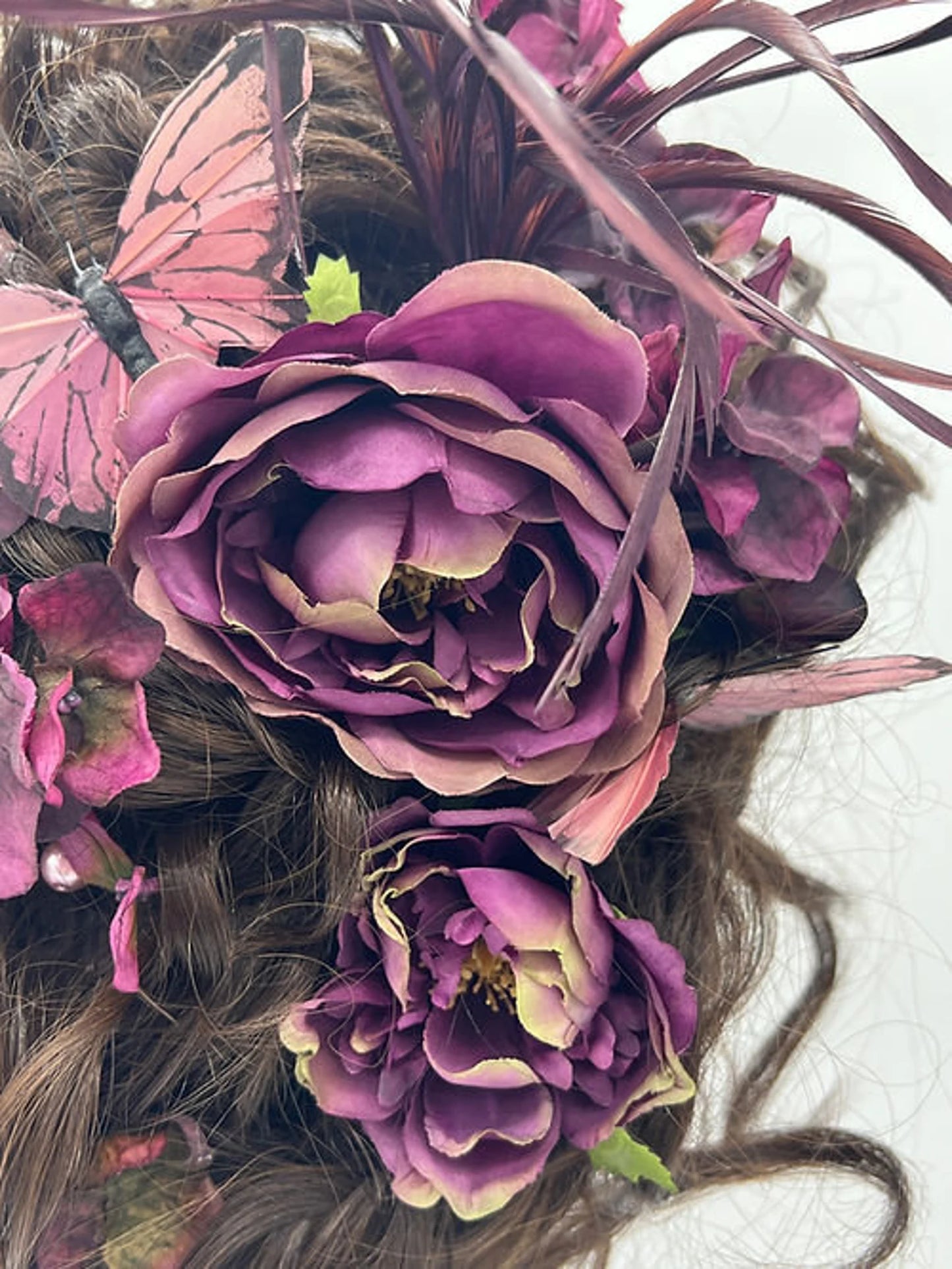 Purple spring updo Human Hair (Bridgeton)