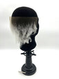 Deep receding white kinky Human Wig