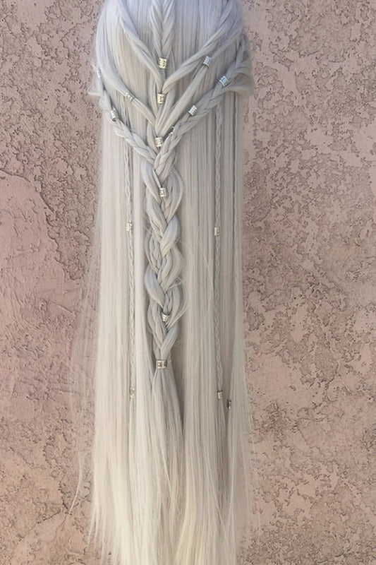 Khaleesi wig Human/synthetic hair blend