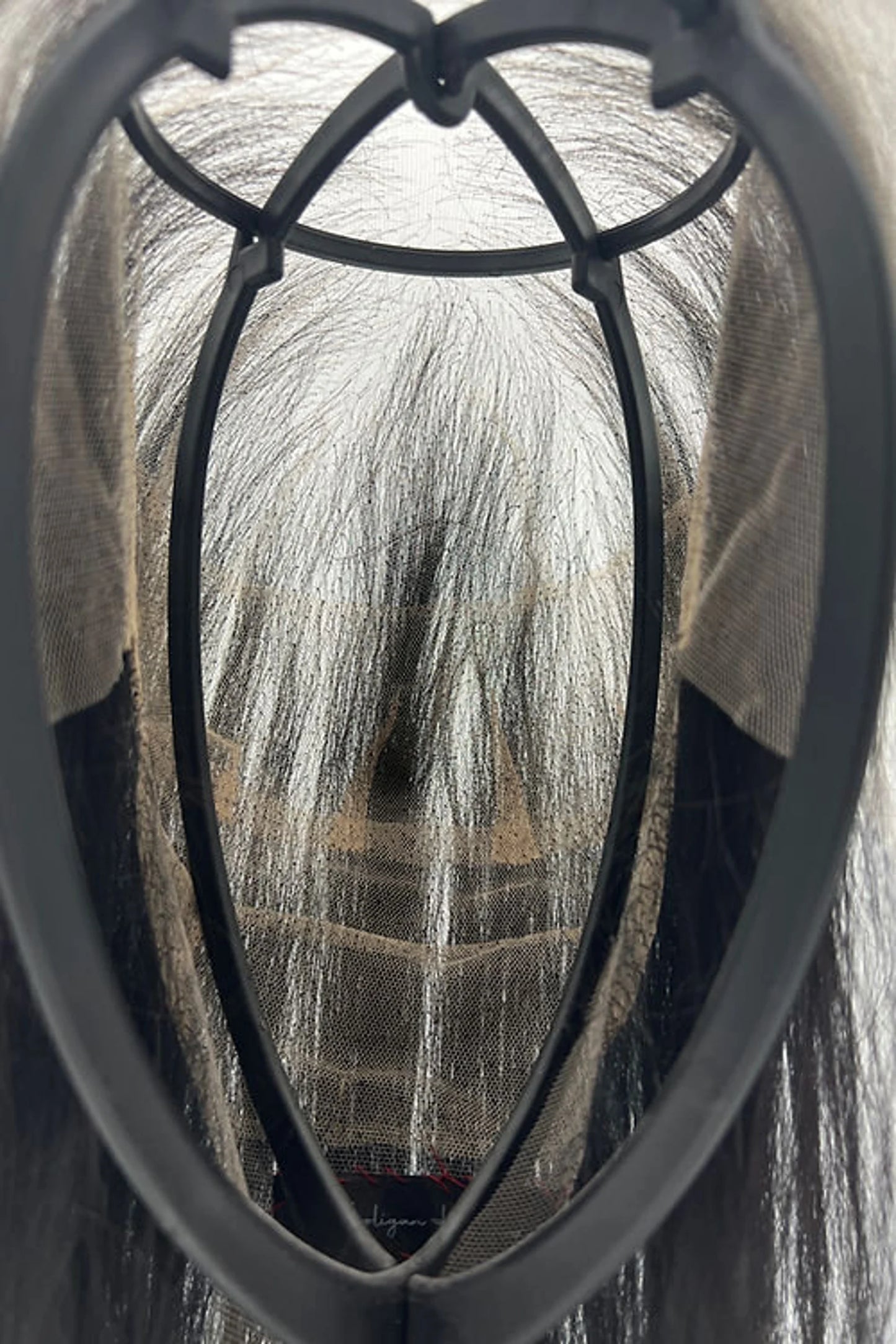 Extra long (26”) balding witch topper Human Hair