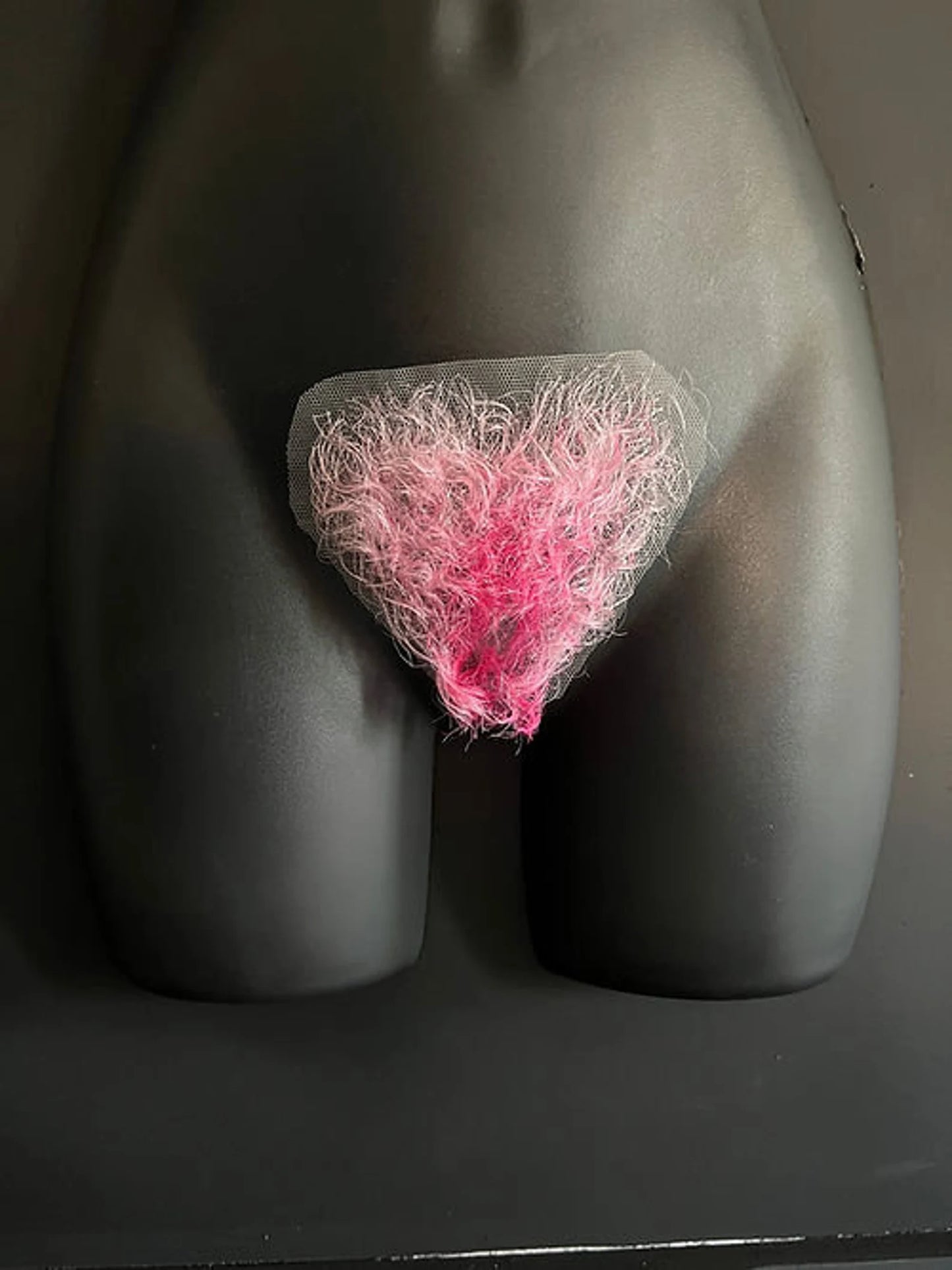MerkinPink Heart Human Wig