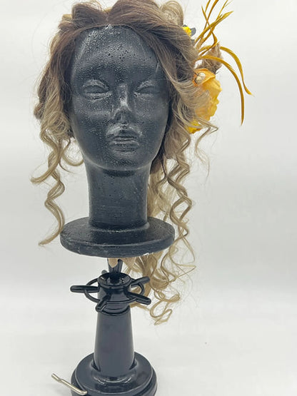 Summer updo Synthetic/Human Hair Blend