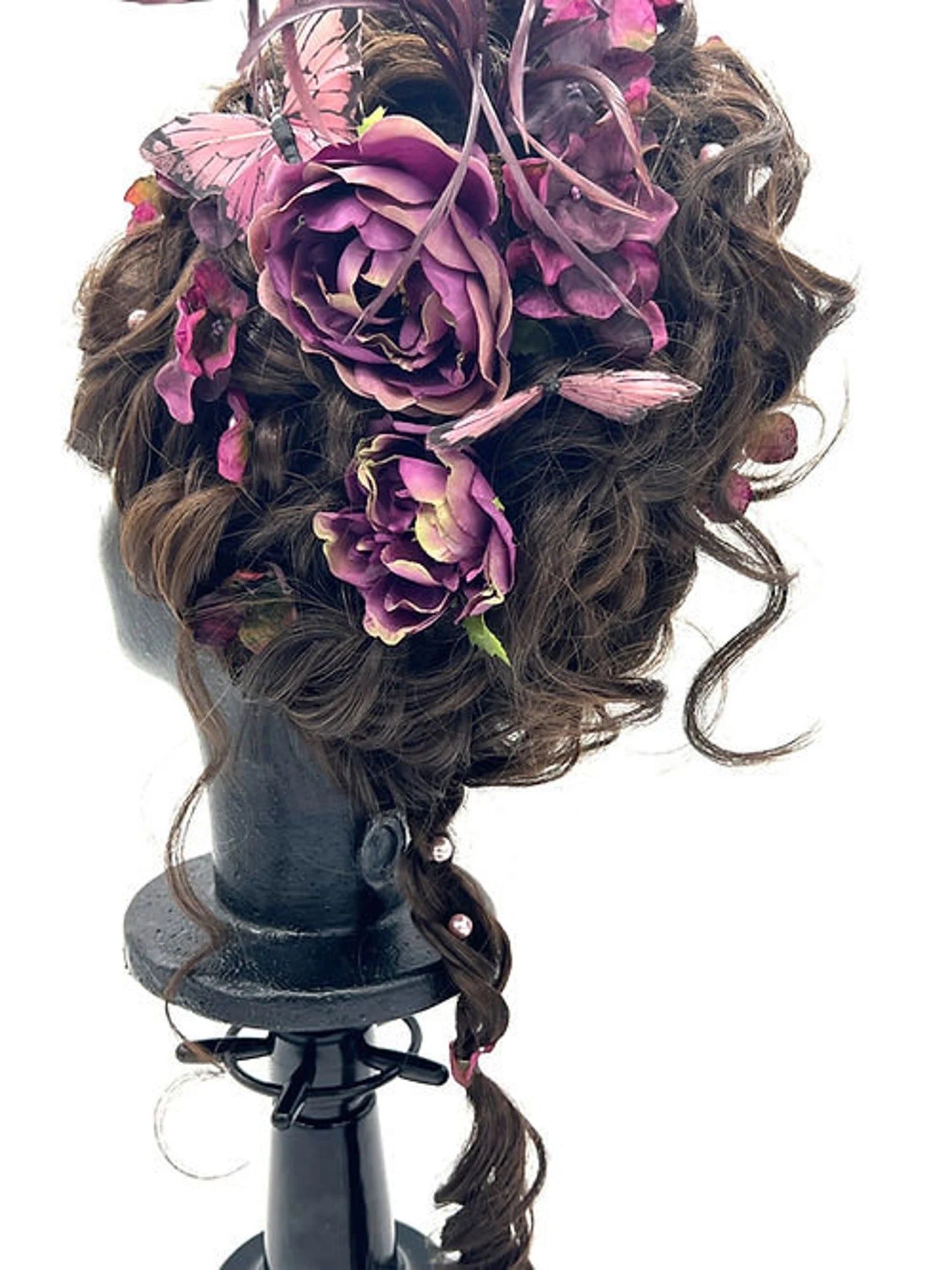 Purple spring updo Human Hair (Bridgeton)