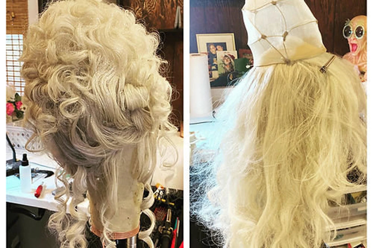 Victorian styled wig Human Wig (Bridgeton)