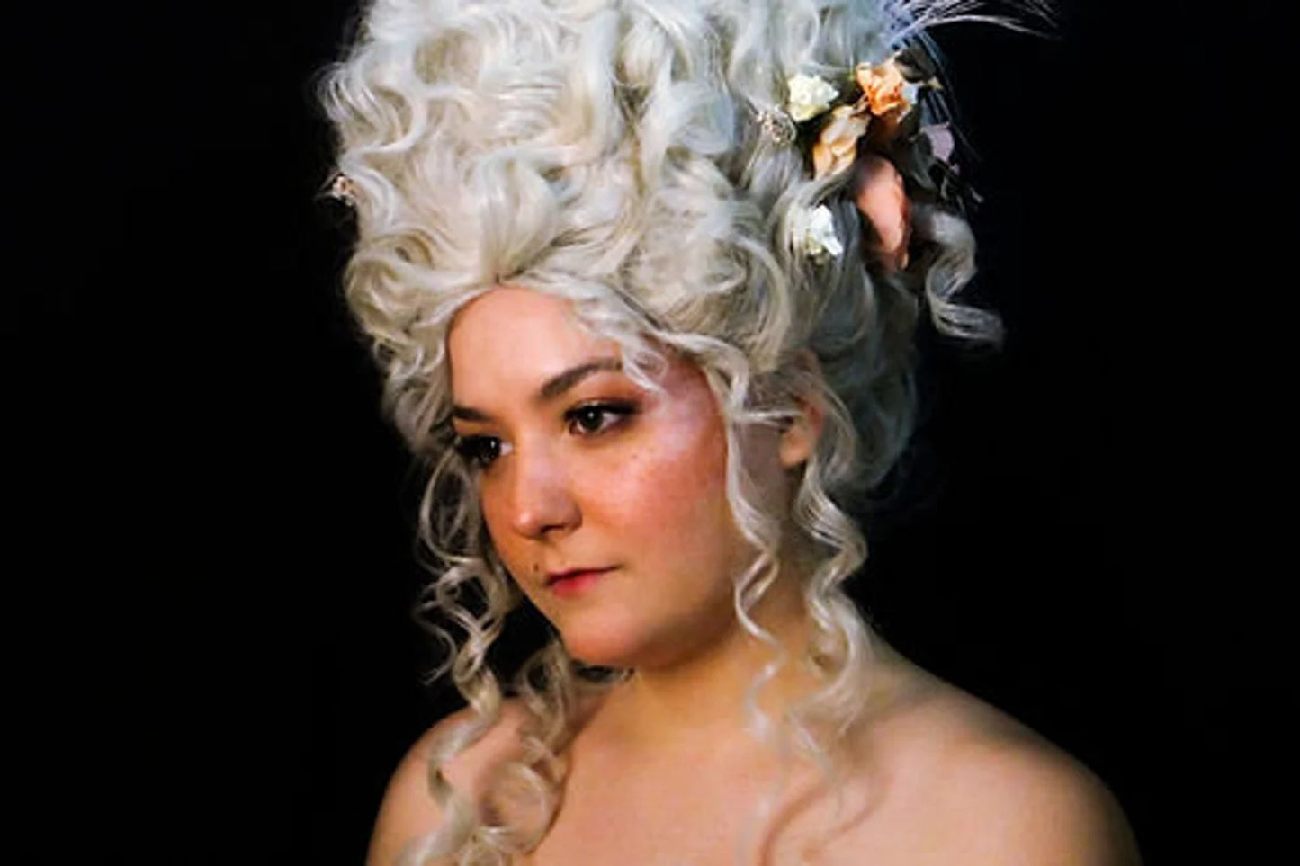Victorian styled wig Human Wig (Bridgeton)