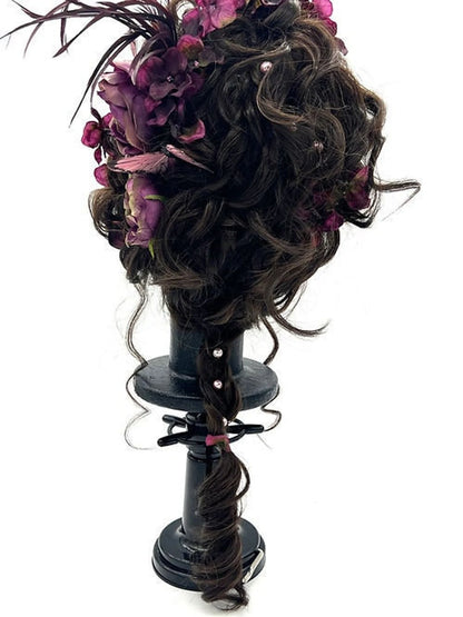 Purple spring updo Human Hair (Bridgeton)