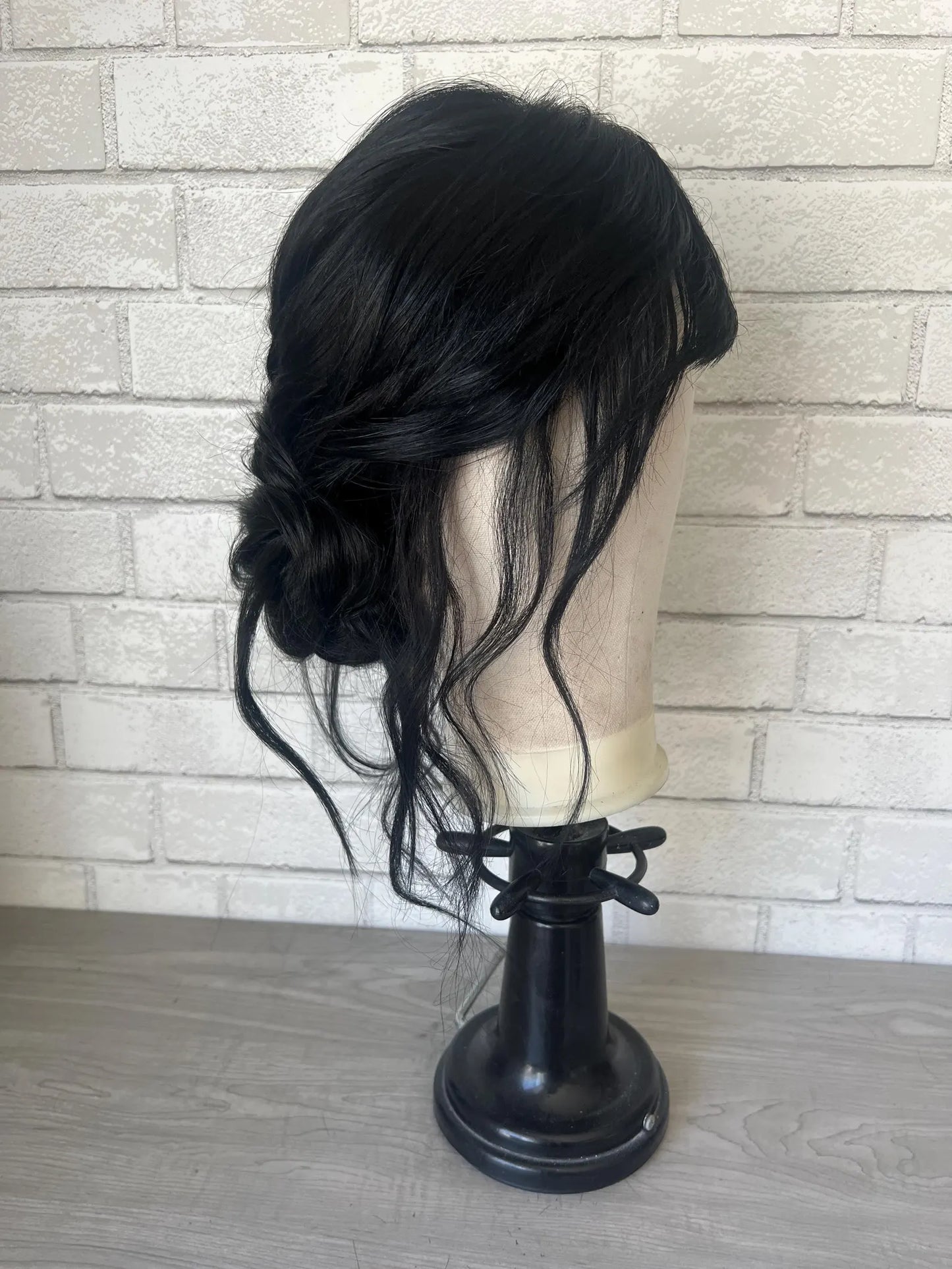 Elegant textured/witchy updo