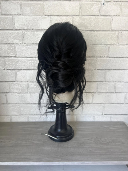 Elegant textured/witchy updo