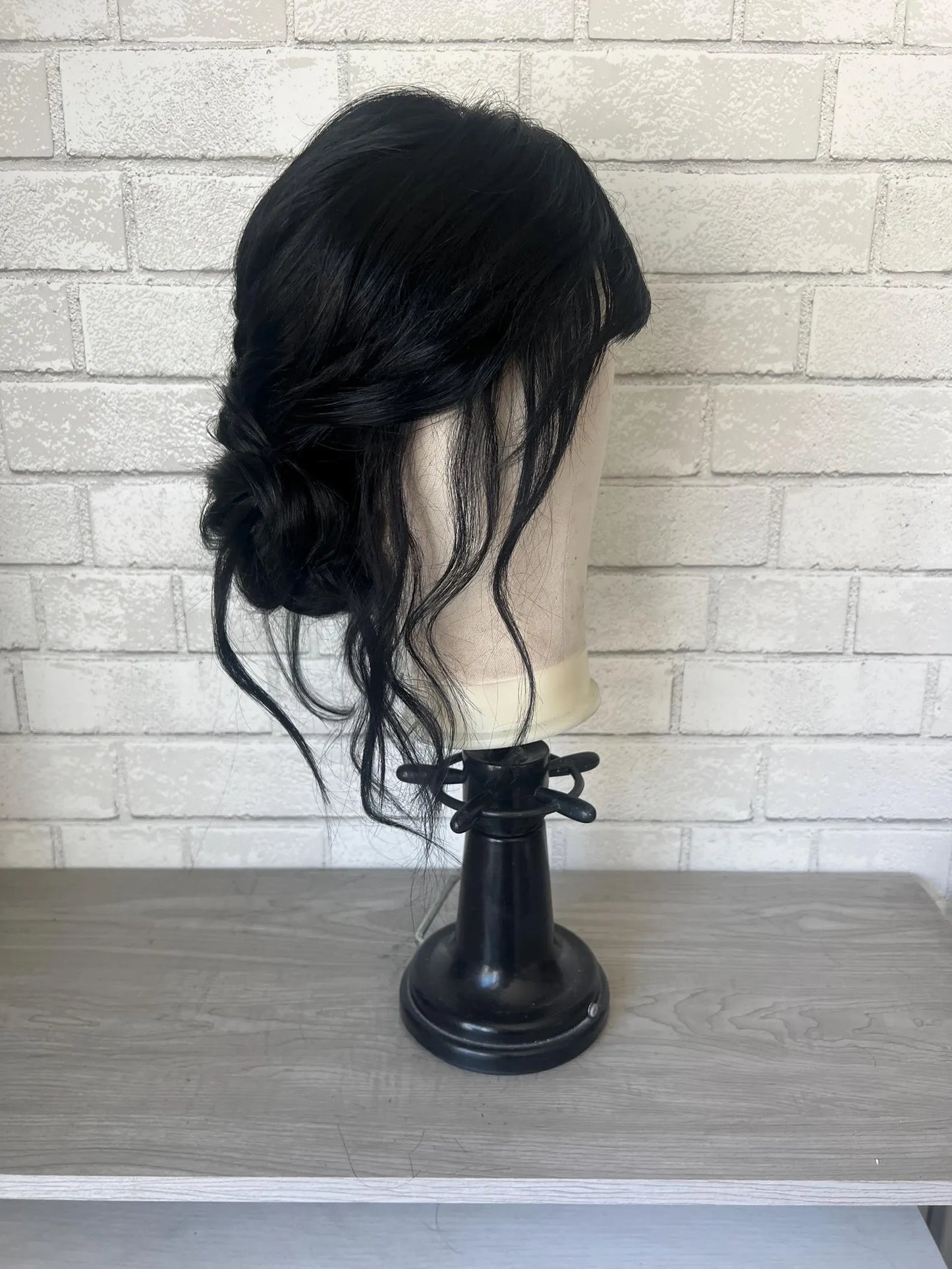 Elegant textured/witchy updo