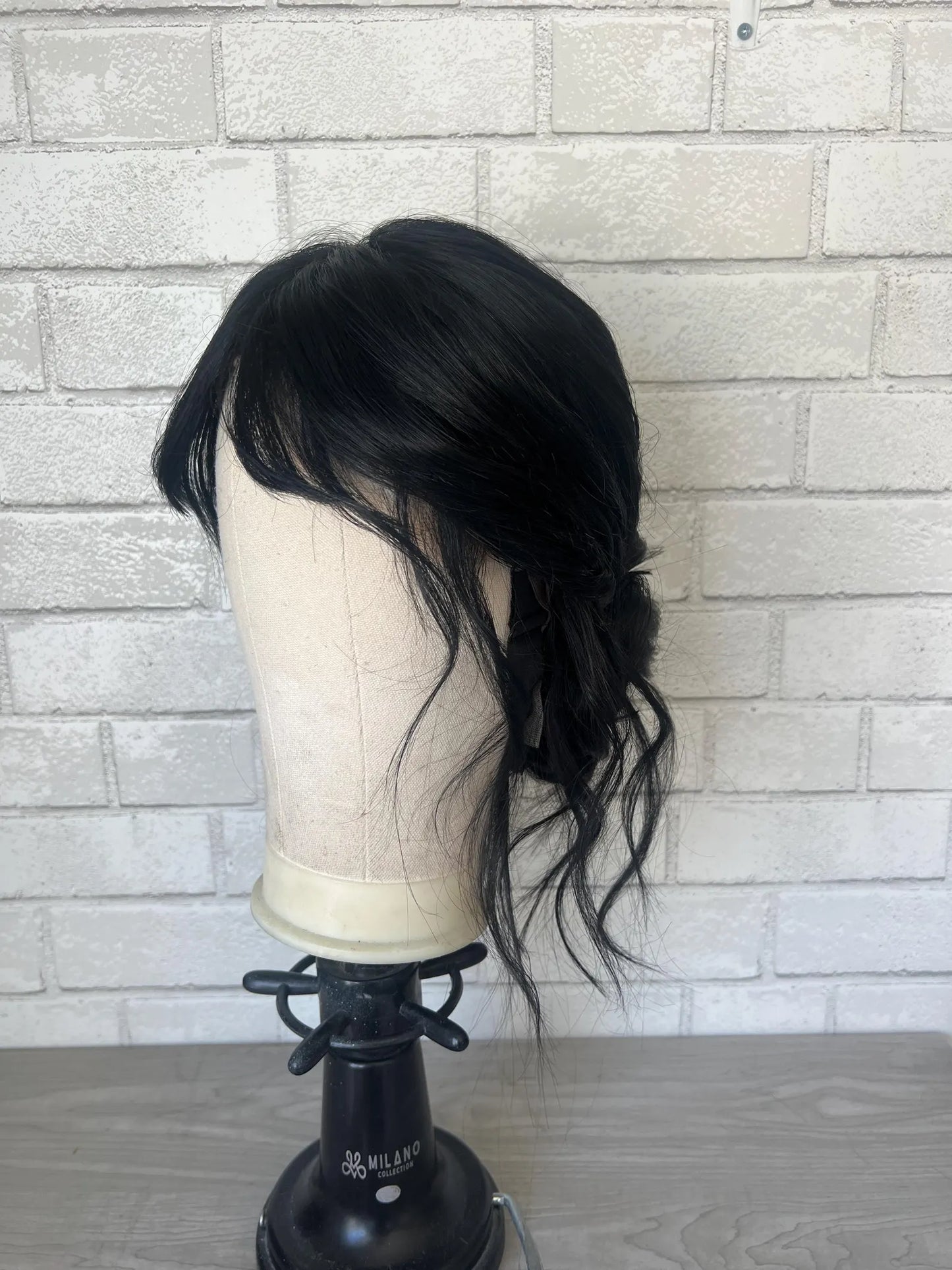 Elegant textured/witchy updo