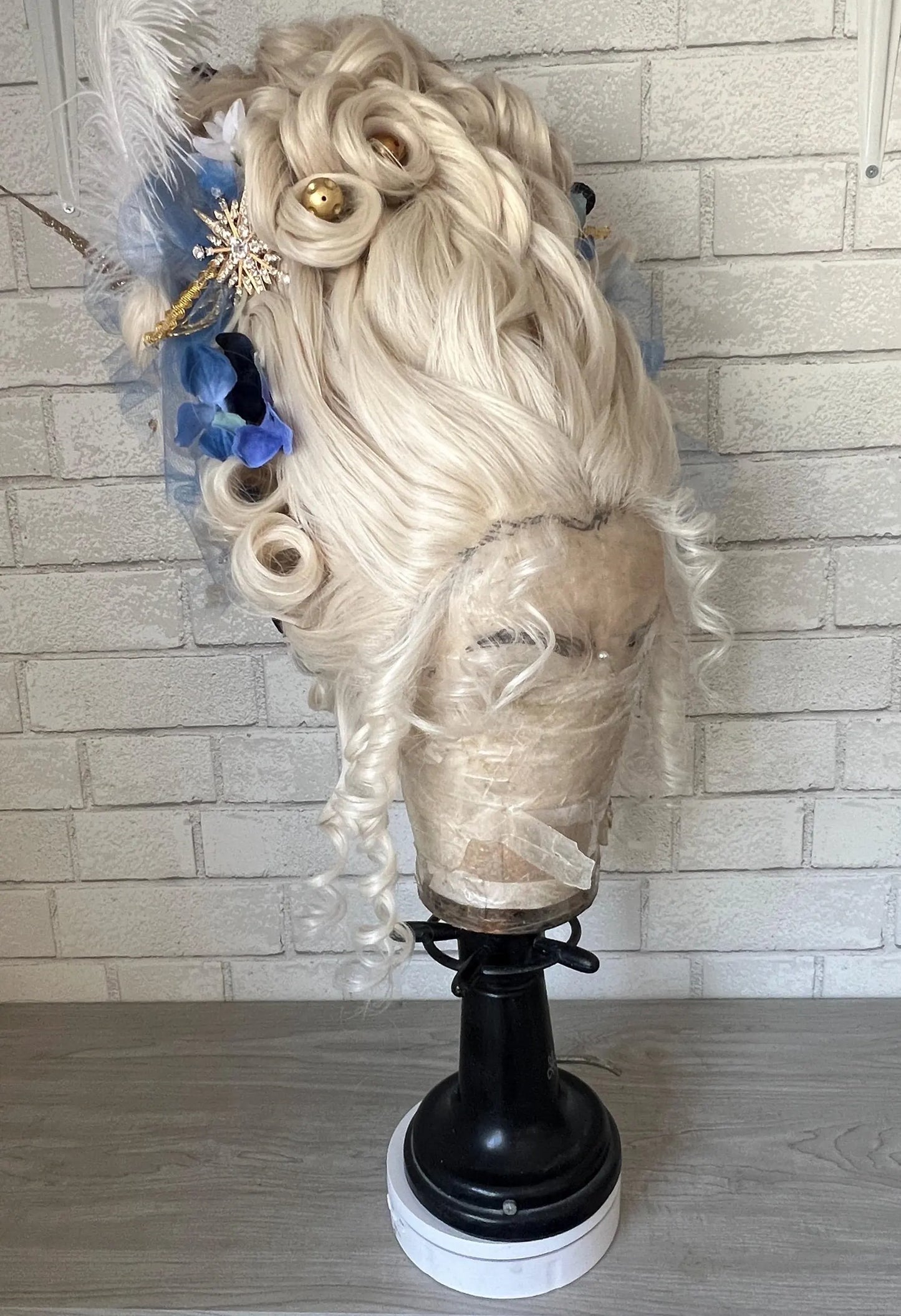 Sky high Queen Elizabeth 18th century Human Hair (Bridgeton) with free customization 2