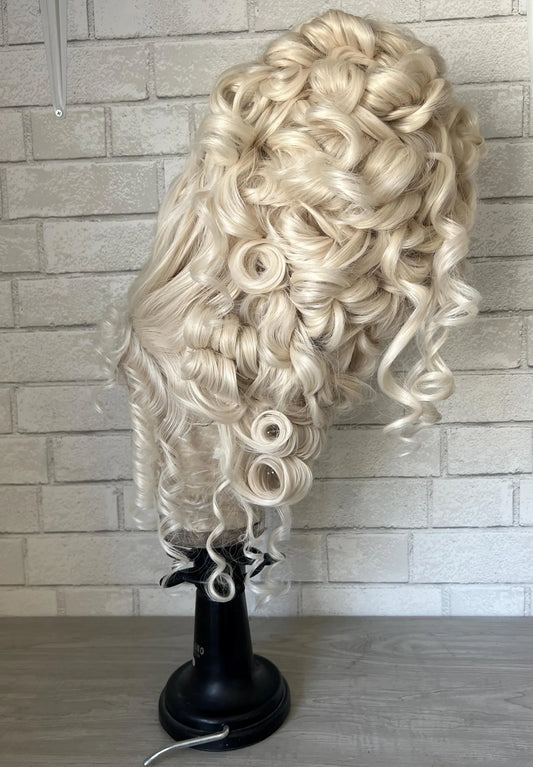 Sky high Queen Elizabeth 18th century Human Hair (Bridgeton) with free customization