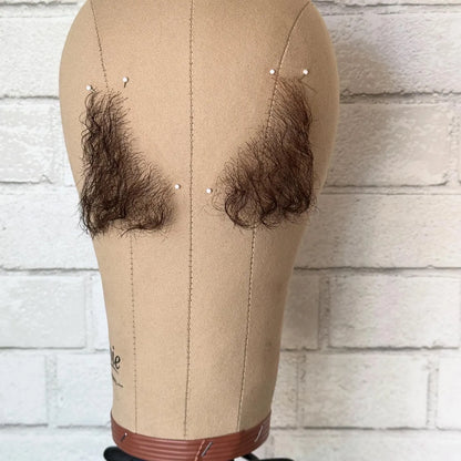 Side burns L shaped - Human Hair