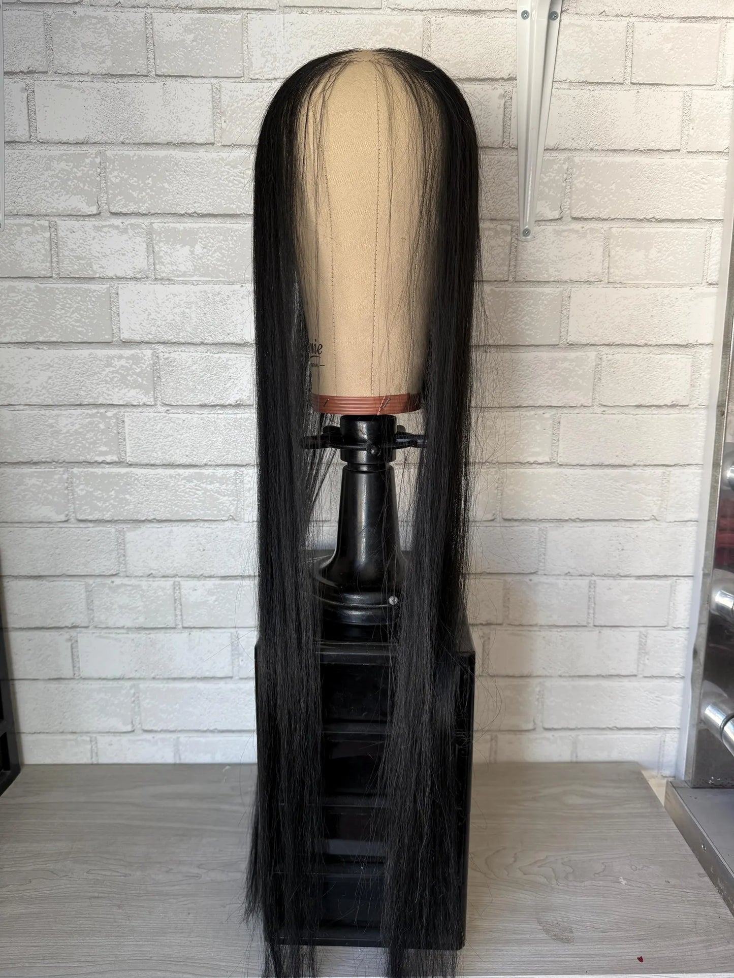 Extra long (26”) balding witch topper Human Hair