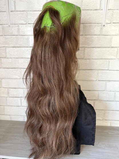 Extra Long Beard and mustache set braided or natural (Viking, dwarf, fantasy)