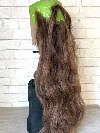 Extra Long Beard and mustache set braided or natural (Viking, dwarf, fantasy)